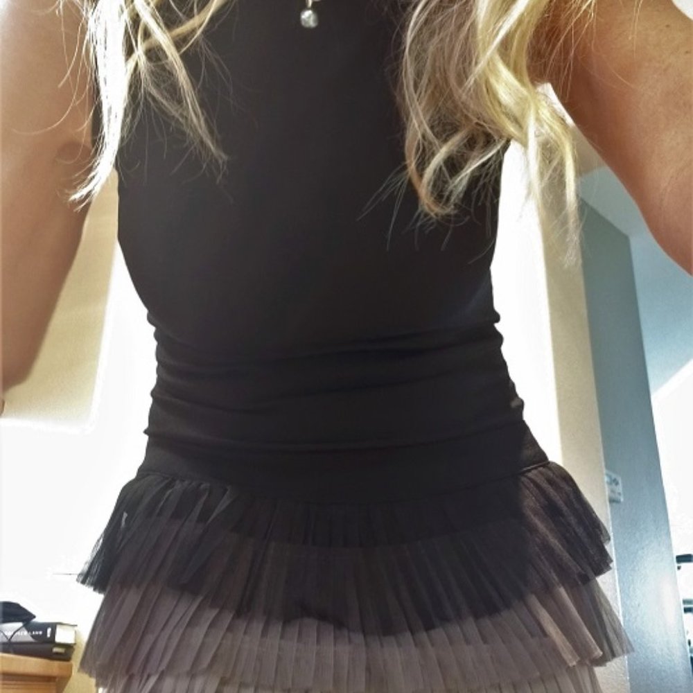 Twenty One mini dress with 3 layer netting skirt